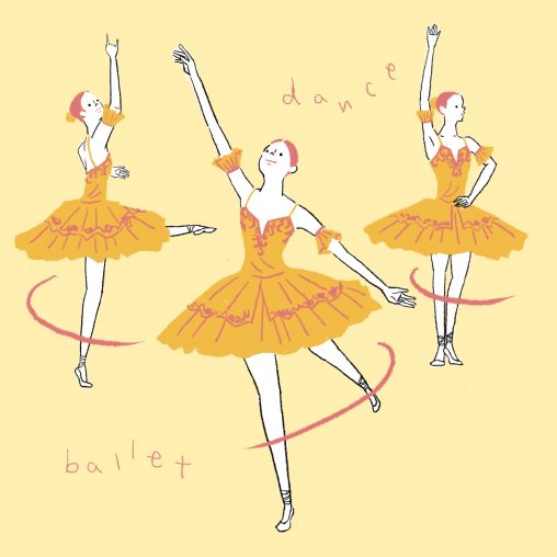ballet_asamikanaya_illustration